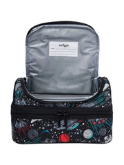 SMIGGLE ASTRONAUT DOUBLE DECKER LUNCH BAG SPARKLES