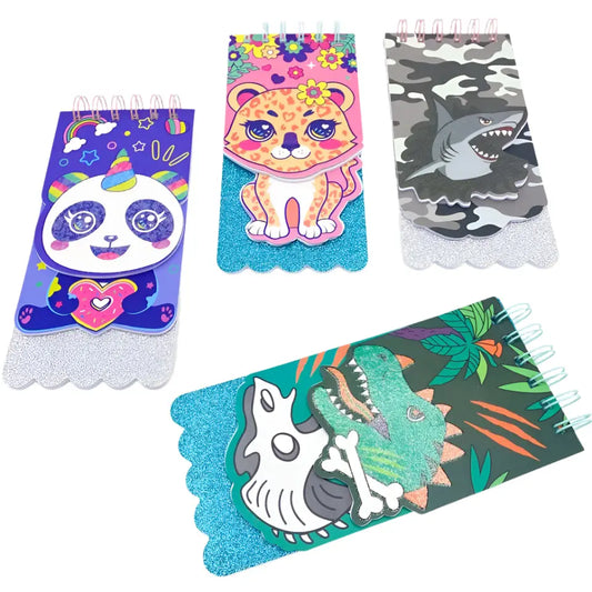 ANIMAL SPIRAL NOTEBOOK SPARKLES