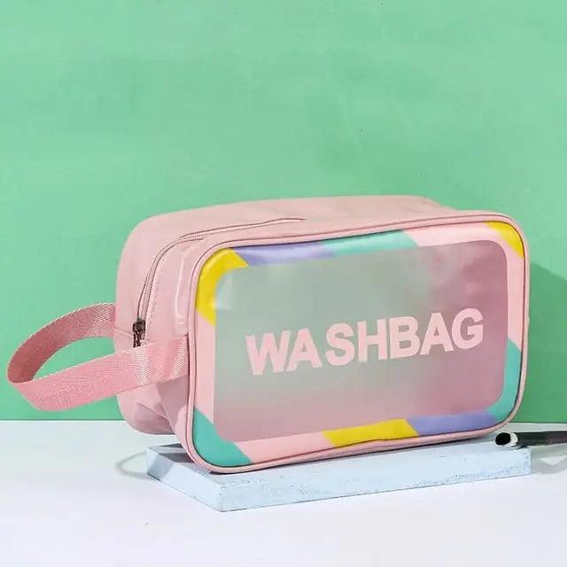 SET OF TOILETRY WASH BAGS SPARKLES