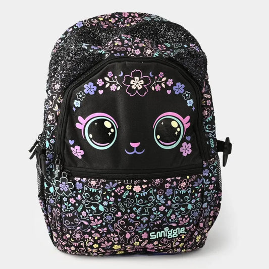 SMIGGLE BLACK CAT BACKPACK SPARKLES
