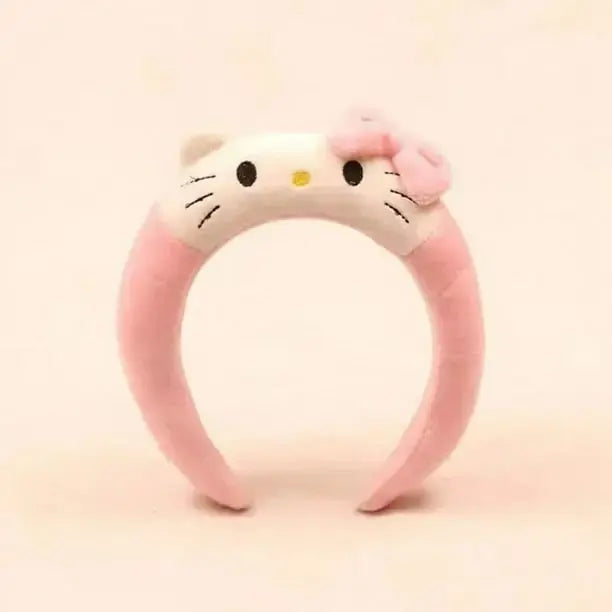 ADORABLE KAWAII PLUSH HAIRBAND SPARKLES