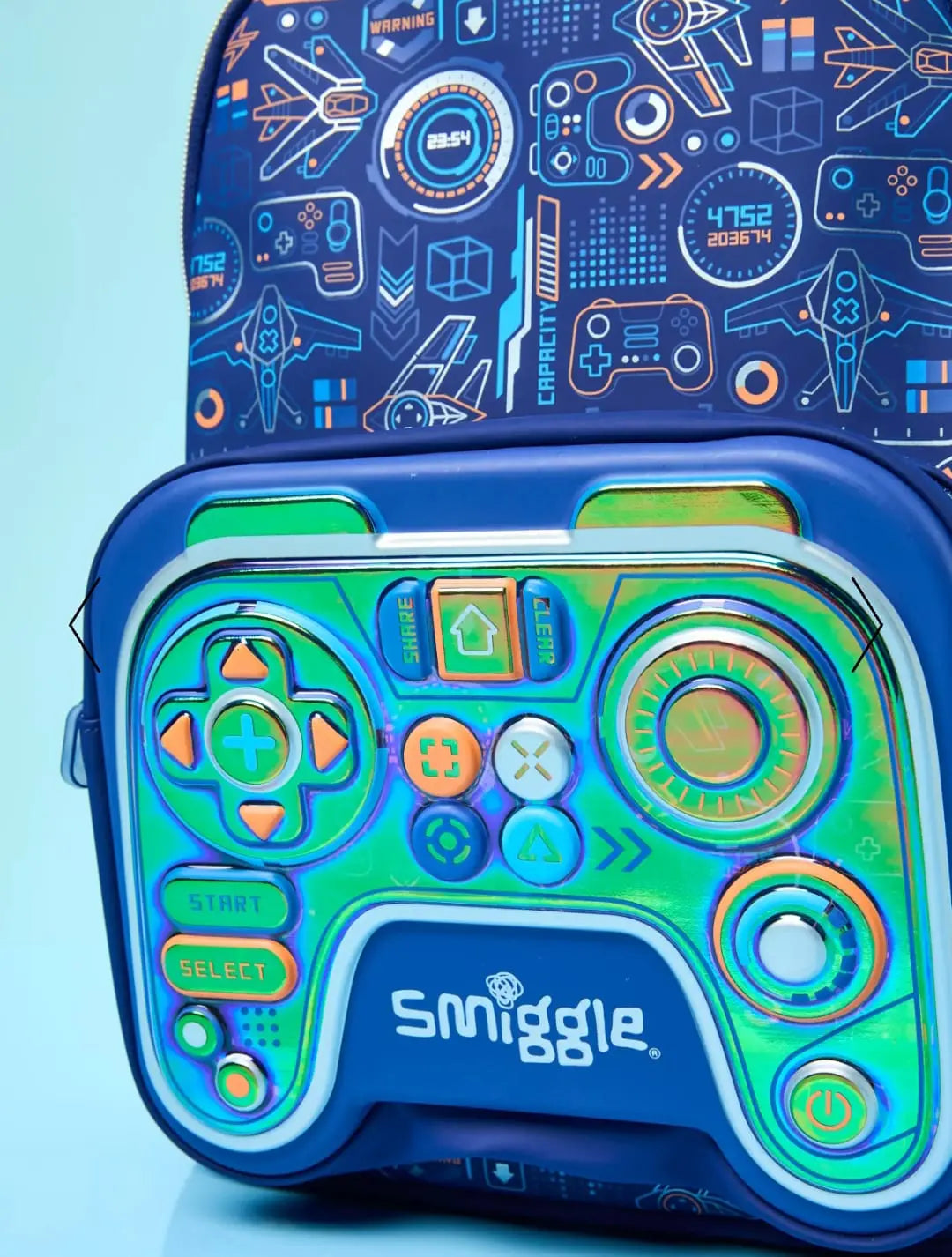 SMIGGLE GAMER BACKPACK SPARKLES