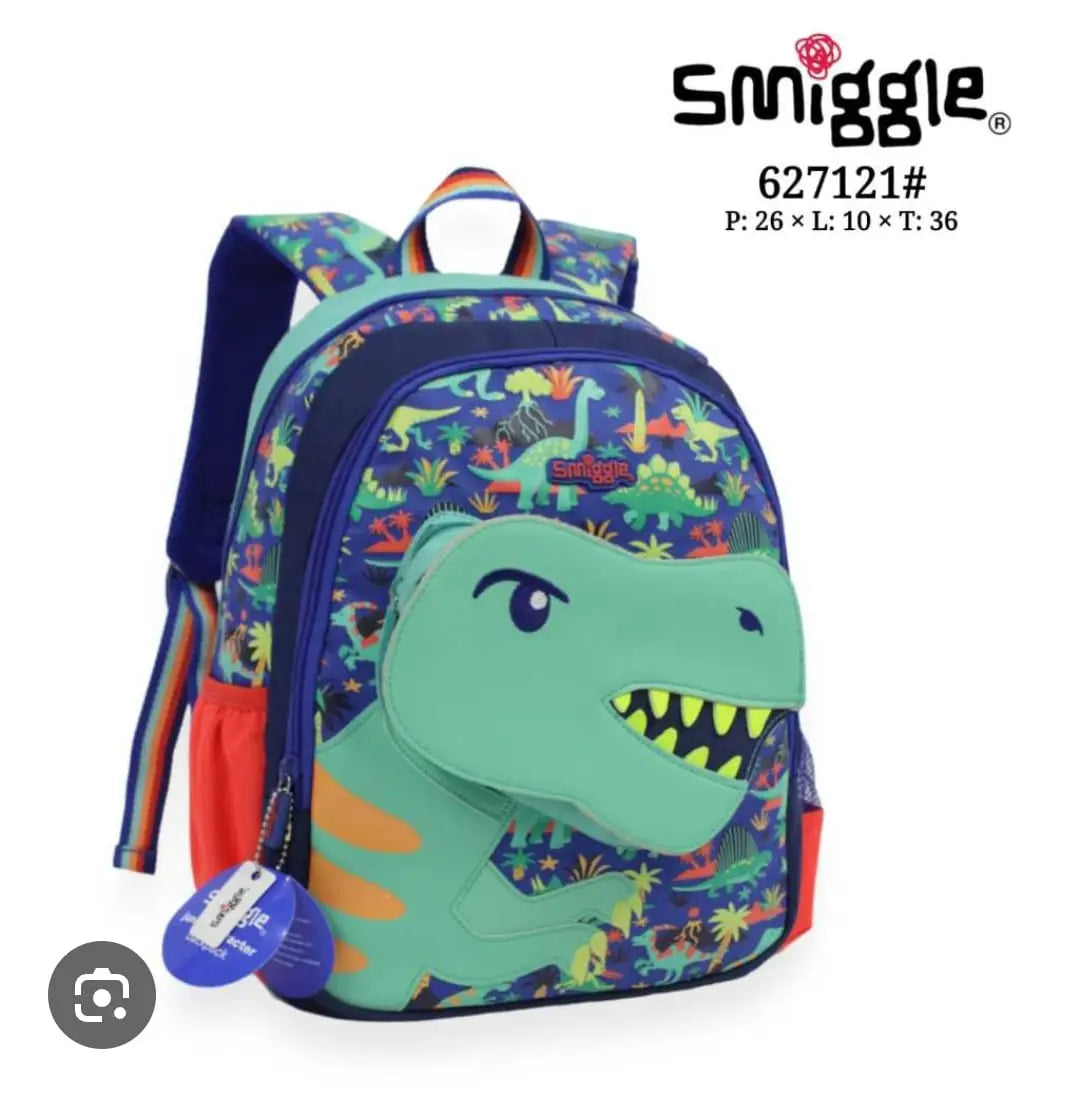 SMIGGLE JUNIOR DINOSAUR BACKPACK SPARKLES