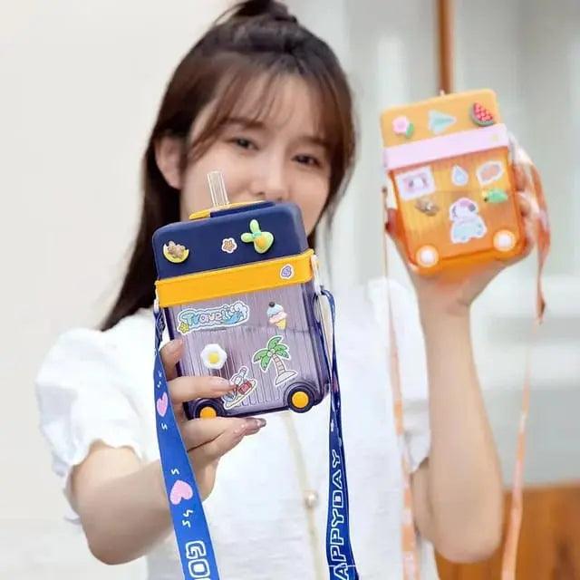 CUTE LUGGAGE SIPPER SPARKLES