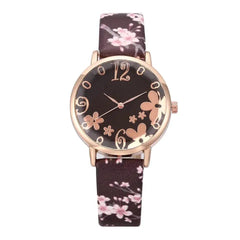 AESTHETIC FLORAL WATCH SPARKLES