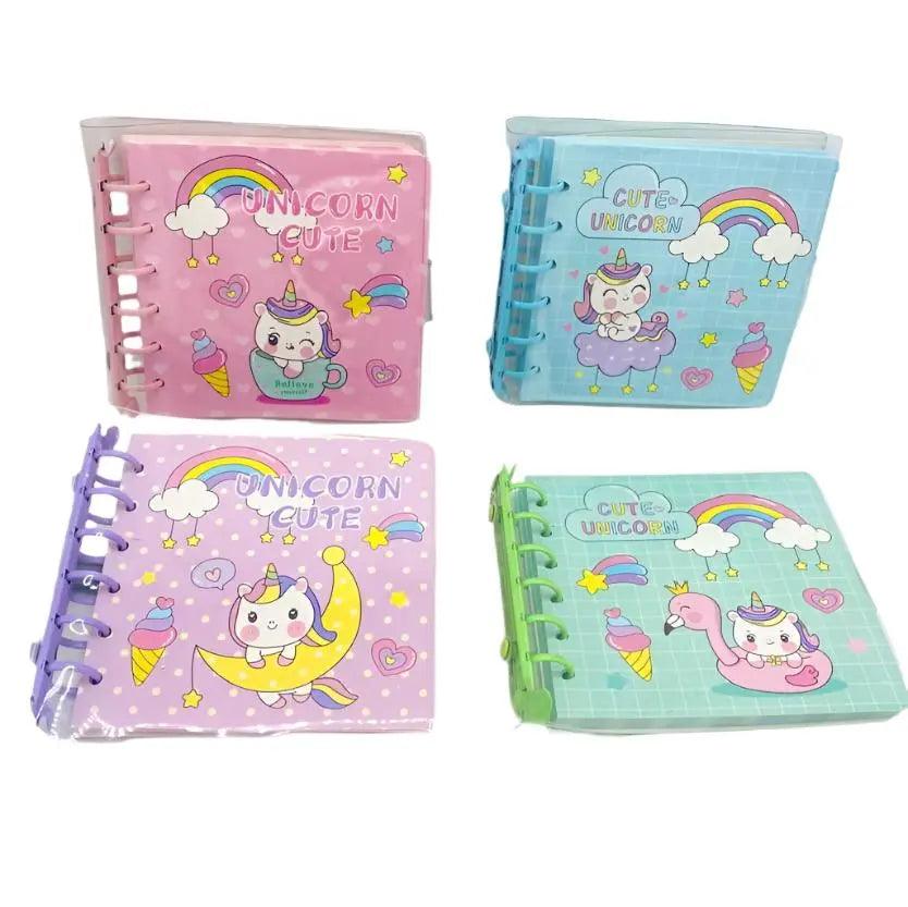 CUTE UNICORN NOTEPAD SPARKLES