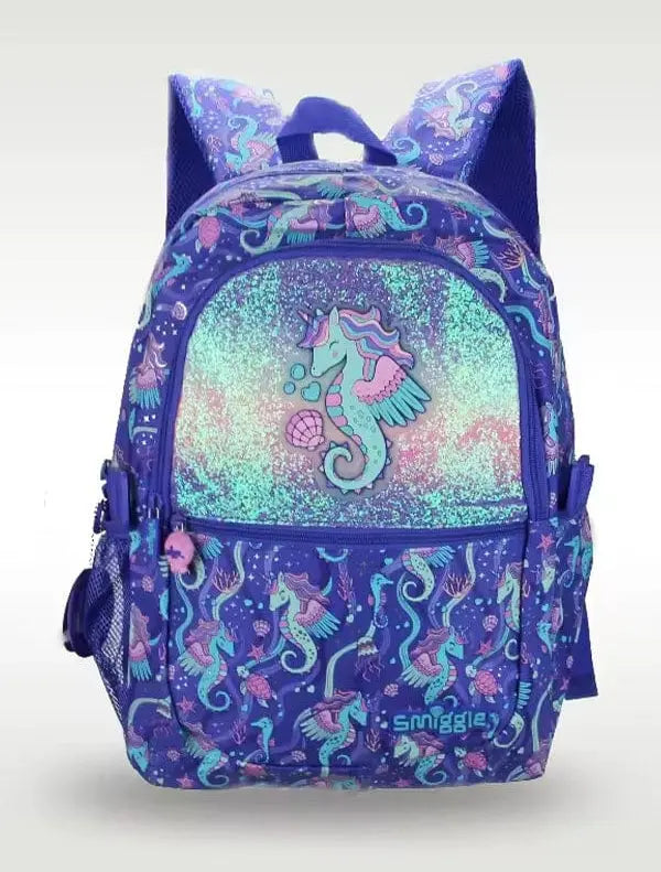 ORIGINAL SPARKLY SEAHORSE BACKPACK SPARKLES