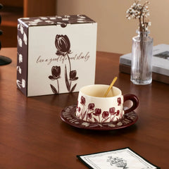 AESTHETIC CUP SAUCER SET Sparkles