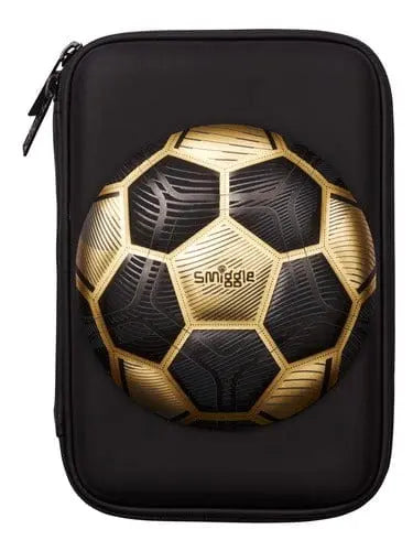 SMIGGLE FOOTBALL PENCIL CASE SPARKLES