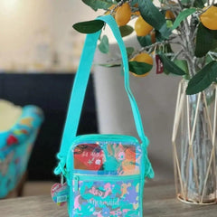 IRIDESCENT HOLOGRAPHIC SLING BAG SPARKLES