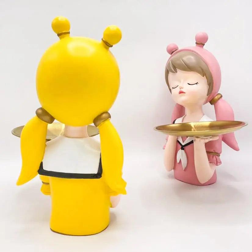 EXQUISITE DOLL SERVING  DECOR SPARKLES