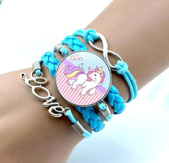 INFINITY CHARM BRACELET SPARKLES