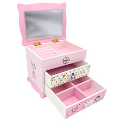 ADORABLE PRINCESS JEWELRY BOX SPARKLES