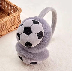 SUPER SOCCER EARMUFFS FOR WINTER - Sparkles
