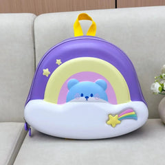 CUTE RAINBOW CLOUD BACKPACK SPARKLES