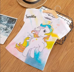 TRENDY TIE N DIE TEE FOR SUMMER SPARKLES