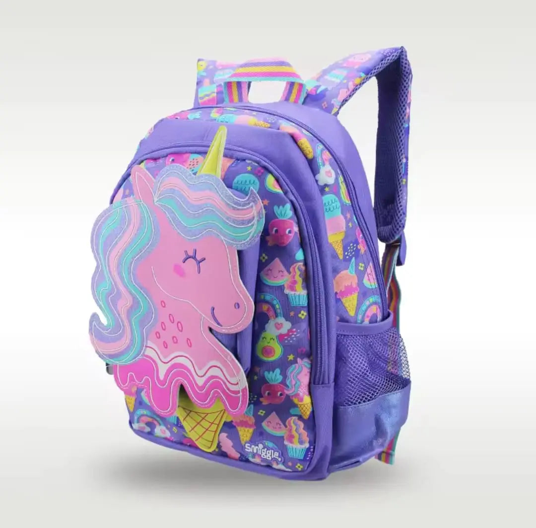 SMIGGLE JUNIOR UNICORN BACKPACK SPARKLES
