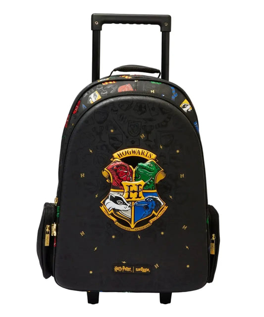 HARRY POTTER TROLLEY BACKPACK WITH LIGHT UP WHEELS SPARKLES