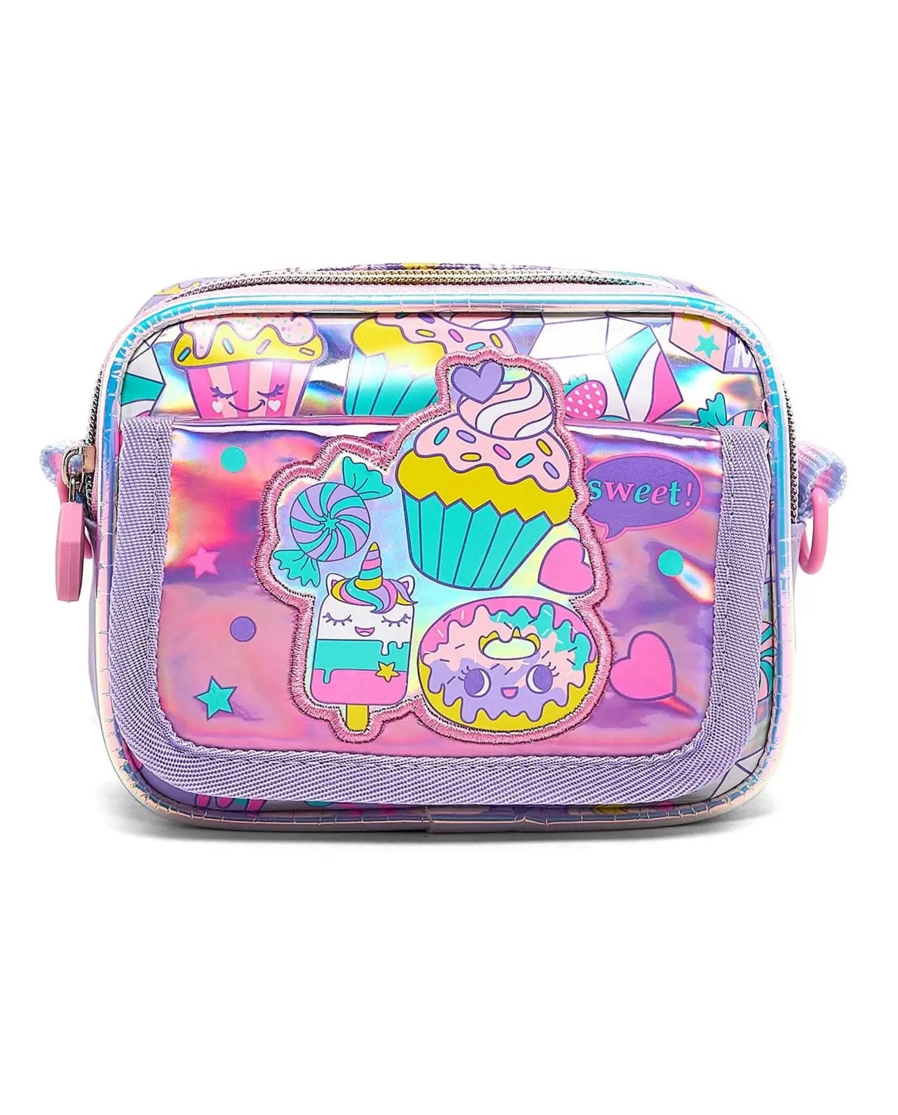 VEST GLITTERY DONUT BAG SPARKLES