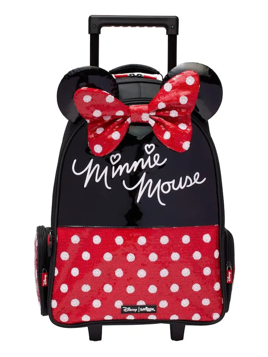 SMIGGLE MINNIE TROLLEY BAG SPARKLES