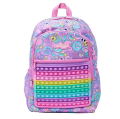 SMIGGLE PURLE POP-IT BACKPACK SPARKLES