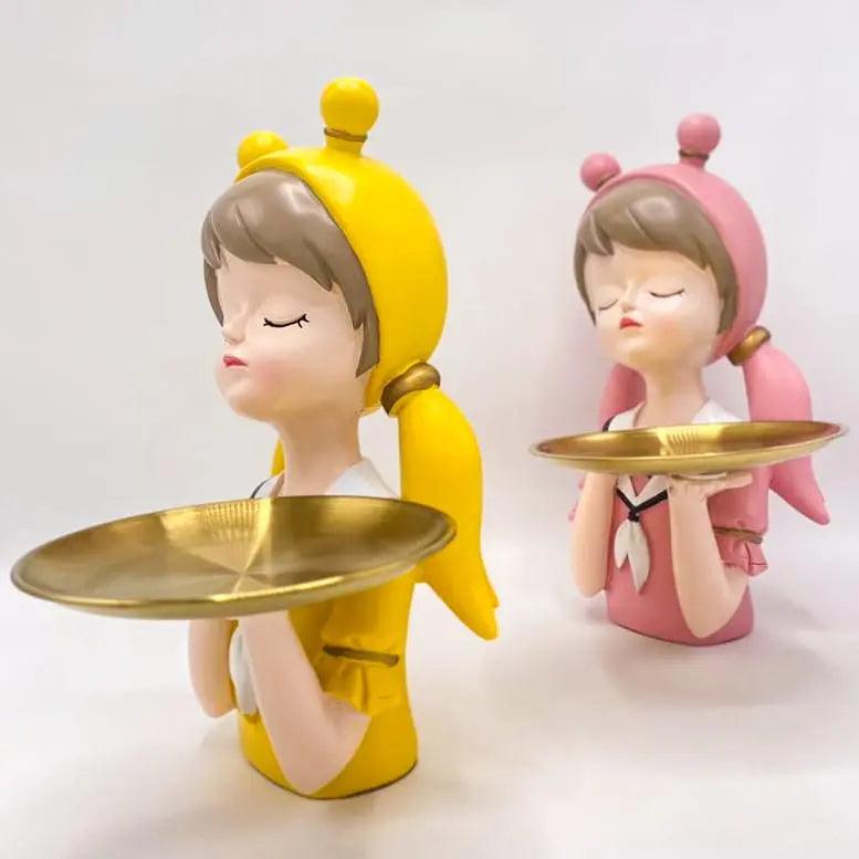 EXQUISITE DOLL SERVING  DECOR SPARKLES