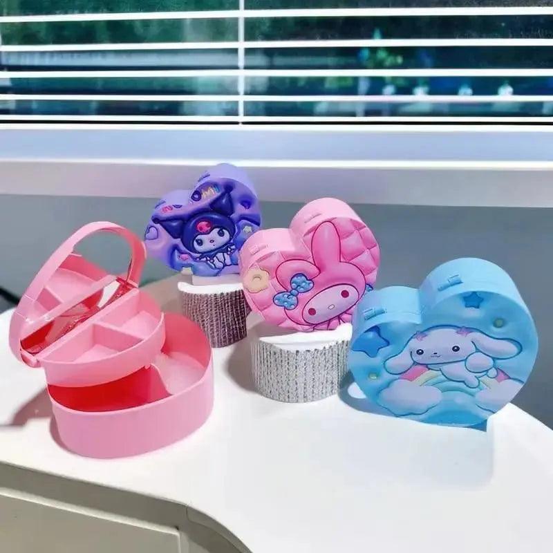 HEART SHAPED JEWELRY BOX - Sparkles