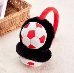 SUPER SOCCER EARMUFFS FOR WINTER - Sparkles