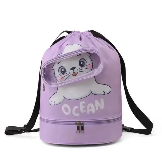 WATERPPROOF DRAWSTRING BACKPACK - Sparkles