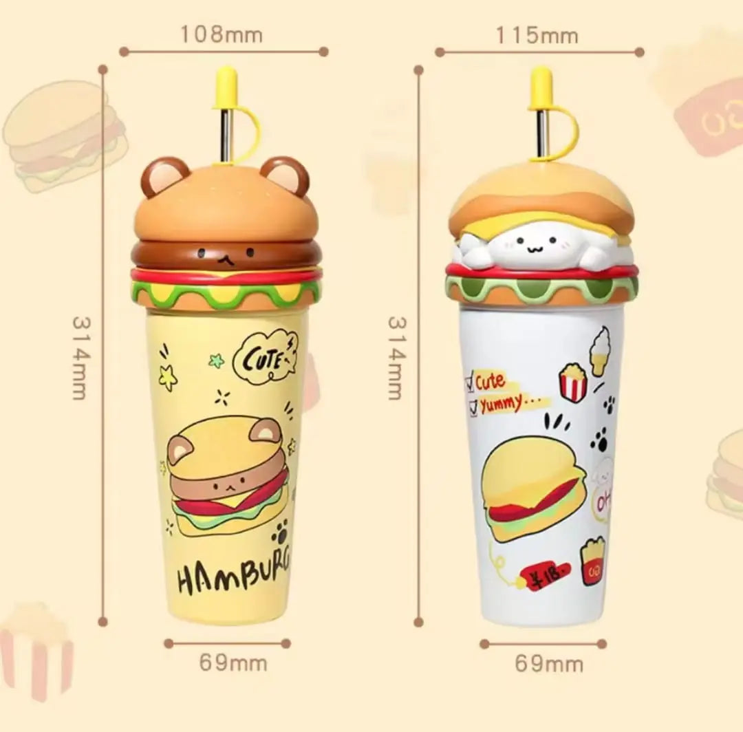 HAMBURGER TUMBLER SPARKLES