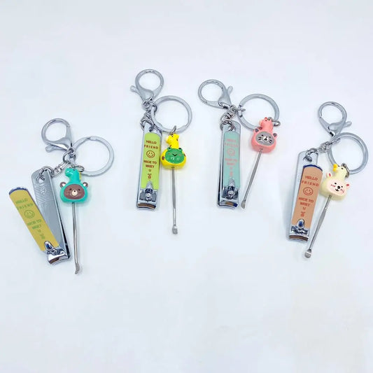 CUTEST NAIL CLIPPER KEYCHAIN SPARKLES