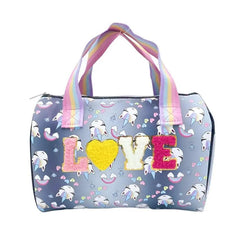 TRENDY MINI DUFFEL BAG SPARKLES