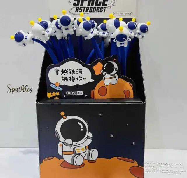 DAZZLING ASTRONAUT GEL PEN SPARKLES