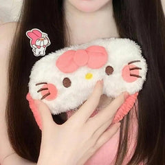 FLUFFY SLEEP MASK - Sparkles