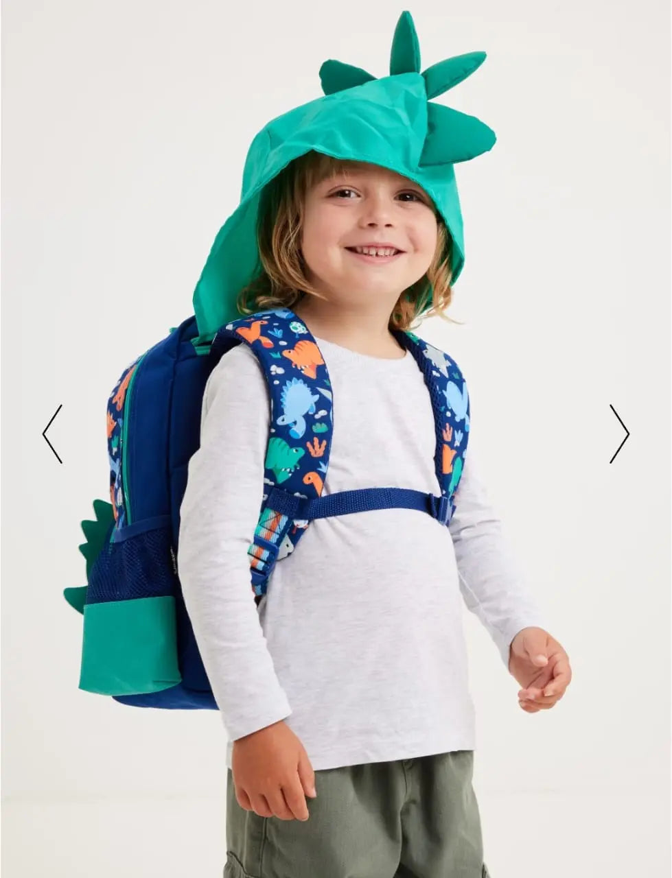 SMIGGLE JUNIOR DINOSAUR BACKPACK SPARKLES