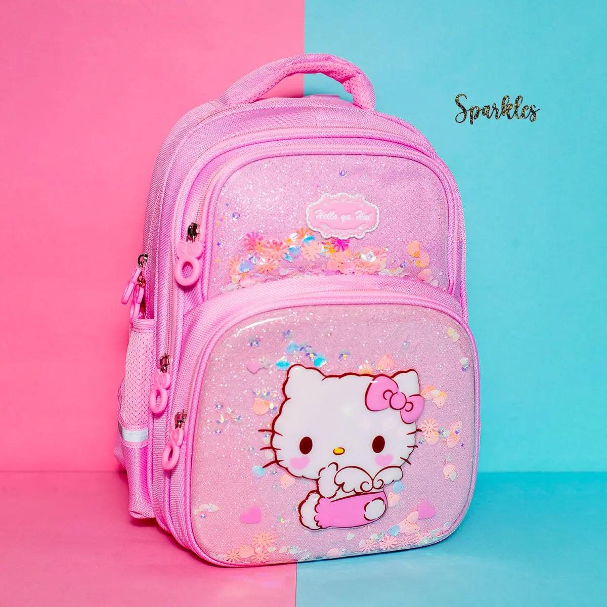 SPARKLING HELLO-KITTY BACKPACK SPARKLES