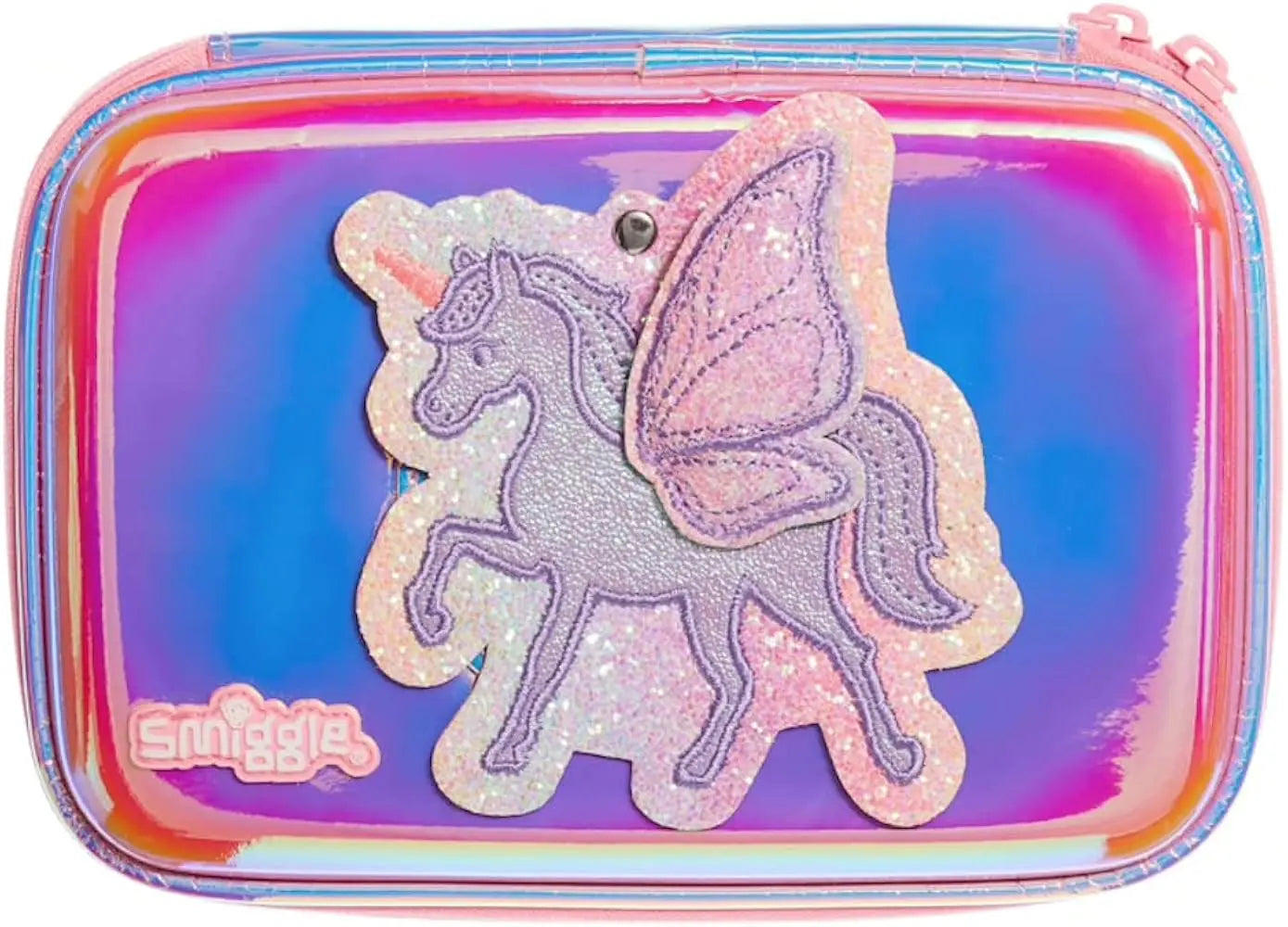 SHIMMERY UNICORN HARDTOP MIRROR ORGANIZER SPARKLES