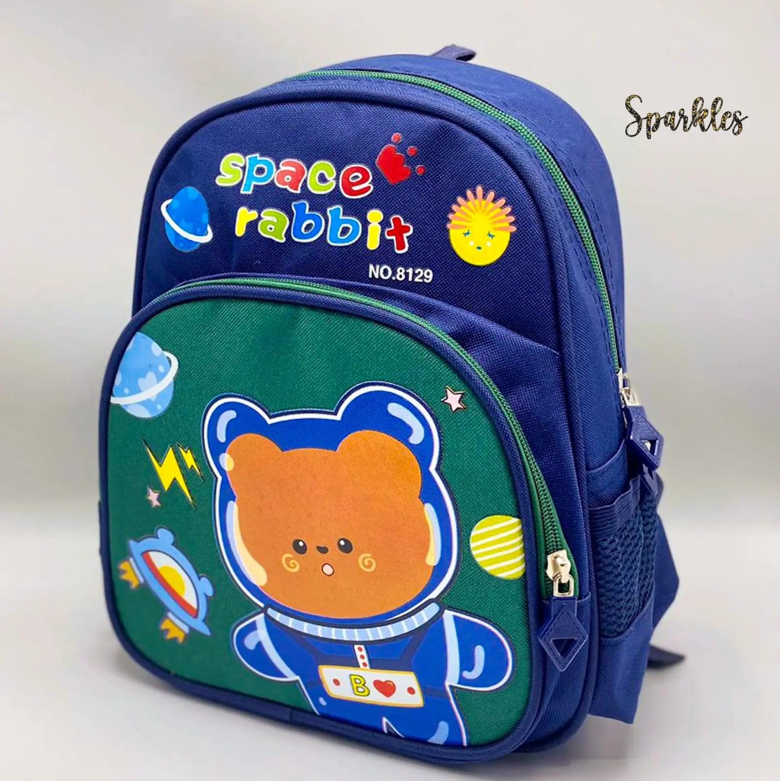 SPACE RABBIT BACKPACK SPARKLES