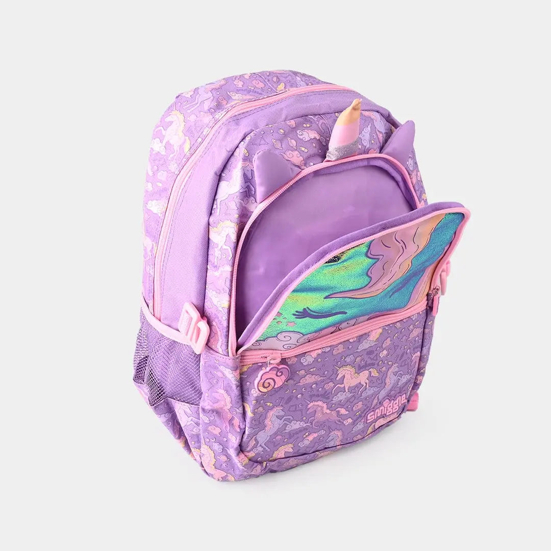 SMIGGLE SHIMMERY PINK BACKPACK SPARKLES