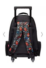 SMIGGLE SPIDER-MAN TROLLEY BAG SPARKLES