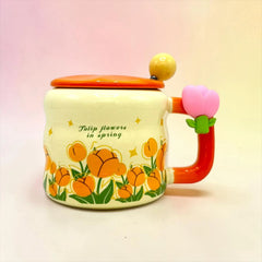 AESTHETIC FLORAL PINTEREST MUG - Sparkles