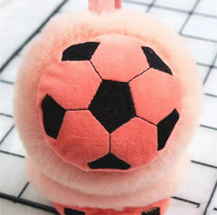 SUPER SOCCER EARMUFFS FOR WINTER - Sparkles