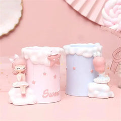 CERAMIC FAIRY HOLDER SPARKLES