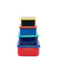 TRENDING 4 PC LUNCH BOX SET SPARKLES