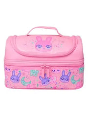 SMIGGLE BUNNY DOUBLE DECKER LUNCH BAG SPARKLES