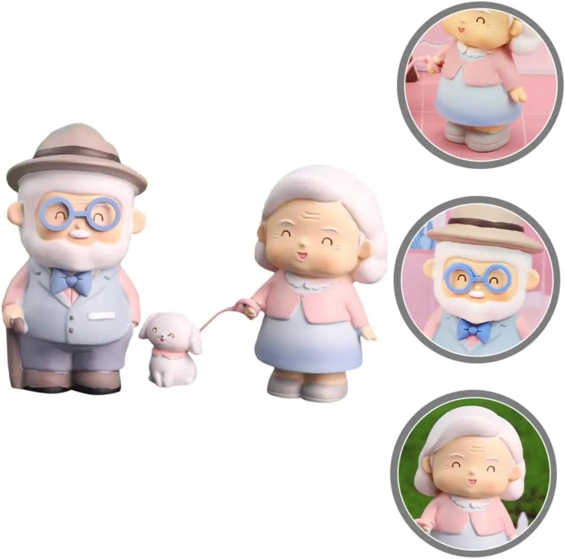 MINI LOVING COUPLE SCULPTURE SPARKLES