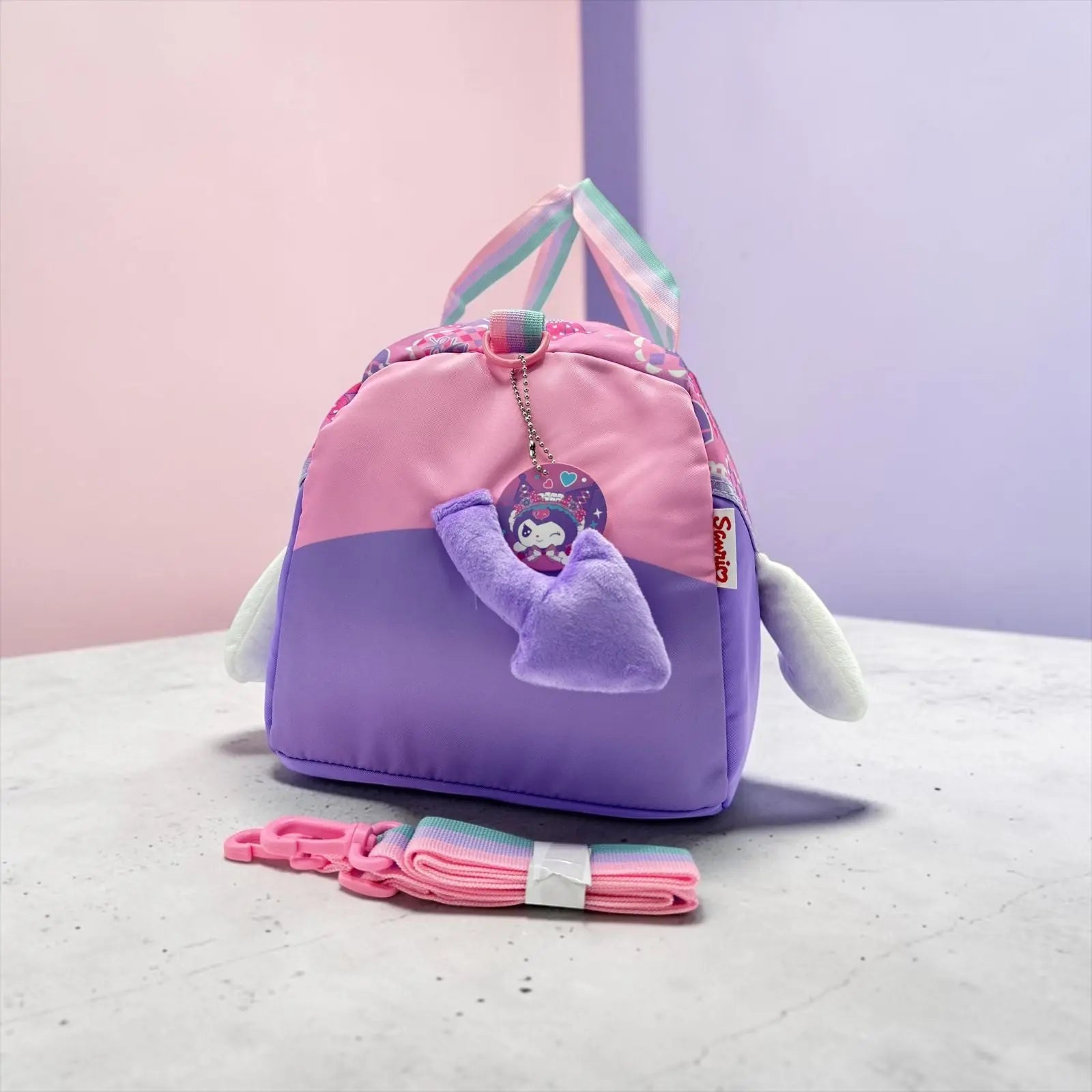 KUROMI DUFFEL BAG SPARKLES