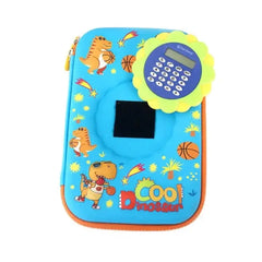 TRENDY PENCIL ORGANIZER WITH CALCULATOR - Sparkles