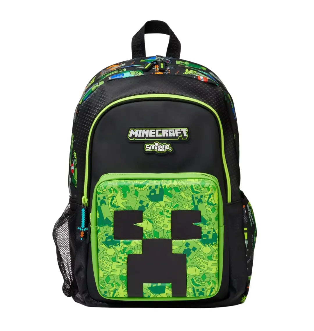 SMIGGLE MINECRAFT BACKPACK SPARKLES