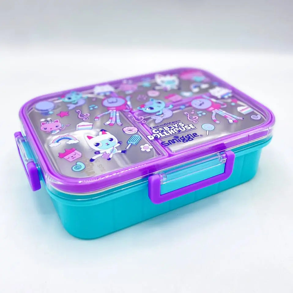 SMIGGLE STAINLESS STEEL TRIO LARGE LUNCH BOX SPARKLES